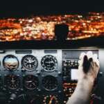 Light aircraft instrument panel